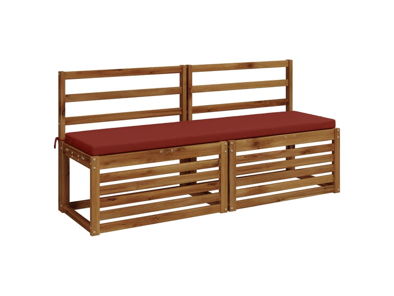  Coussin de banc, coussin d'assise, coussin de canapé soest 100 % polyester rouge 140 x 40 x 5 cm cf53501  - Conforama C