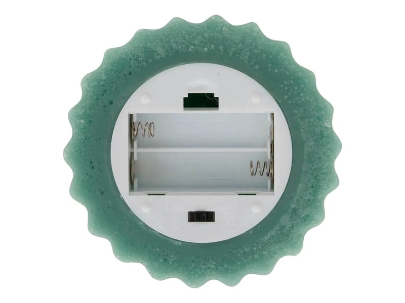  Bougie led de noël sapin 15cm vert  - Conforama C