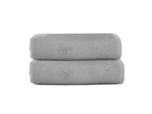 Lot 2 serviettes de bain 70x140 coton éponge