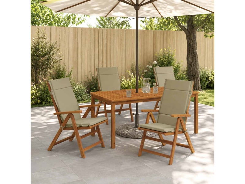  Lot de 4 coussins de chaise à dossier haut  gemert cf59312  - Conforama B