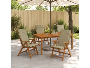 Lot de 4 coussins de chaise à dossier haut  gemert cf59312