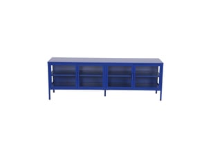 Meuble tv coloris bleu 160 cm <strong></strong>  <strong></strong>