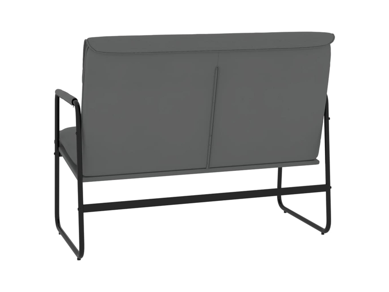  Banc chambre, banc de lit gris 100x64x80 cm similicuir  - Conforama E