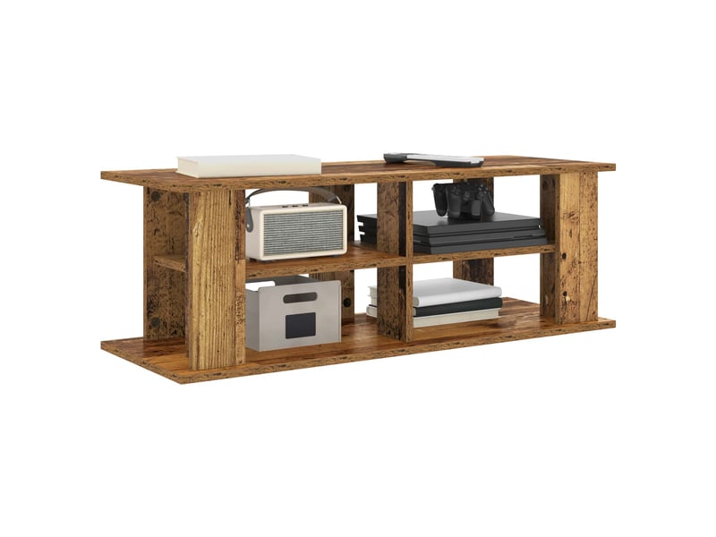  Support de télévision bois ancien 96x35x33,5 cm  - Conforama C