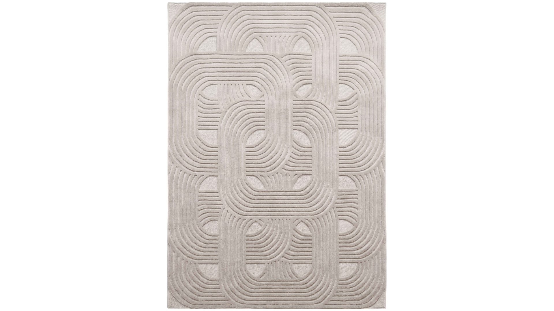 TAPIS 100X150 CM INCA blanc Conforama