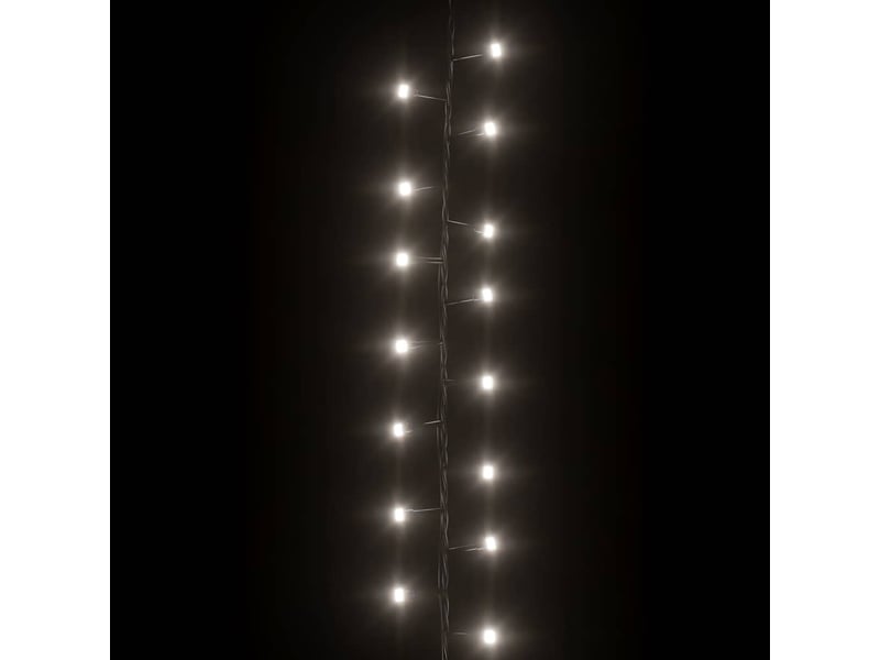  Guirlande à led, éclairage de noël compacte avec 1000 led blanc froid 25 m pvc cf62271  - Conforama E