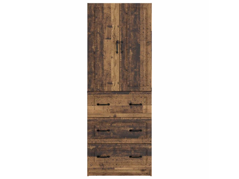  Ensemble de meubles 2 pcs, rangement de salon 66 x 34,5 x 87 cm bois d'ingénierie shl6371  - Conforama E