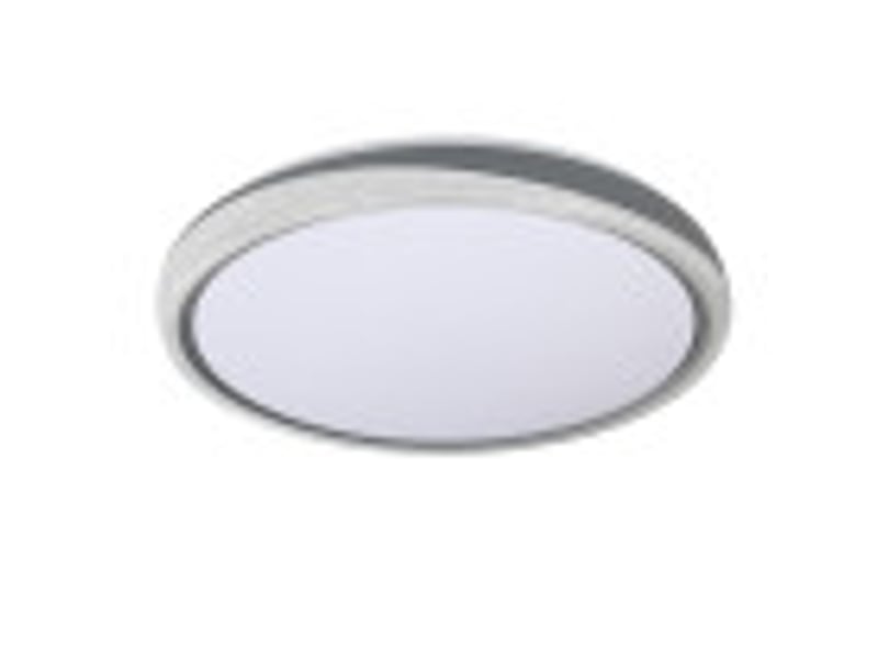  Plafonnier led fabrilamp charro gris 144 w 11520 lm 3000-4000-6000 k ø50 cm télécommande 244085028 - Conforama B