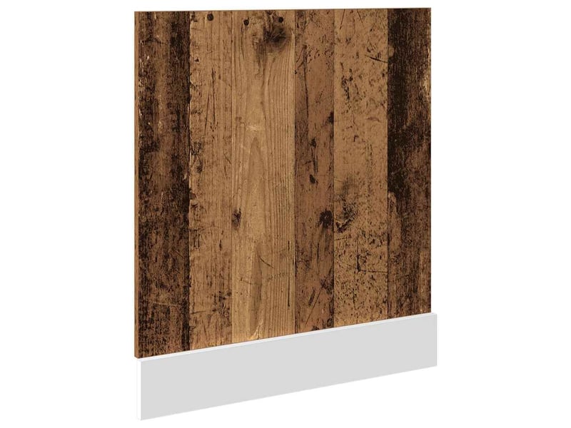  Panneau de lave-vaisselle lyon vieux bois bois d'ingénierie  - Conforama E