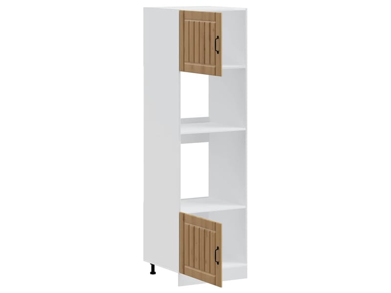  Meuble de rangement, armoires de four lucca chêne artisanal bois d'ingénierie  - Conforama E