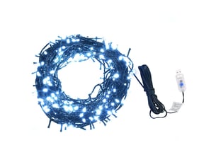 Guirlande lumineuse, éclairage de noël 400 led intext 40 m blanc froid cf62387