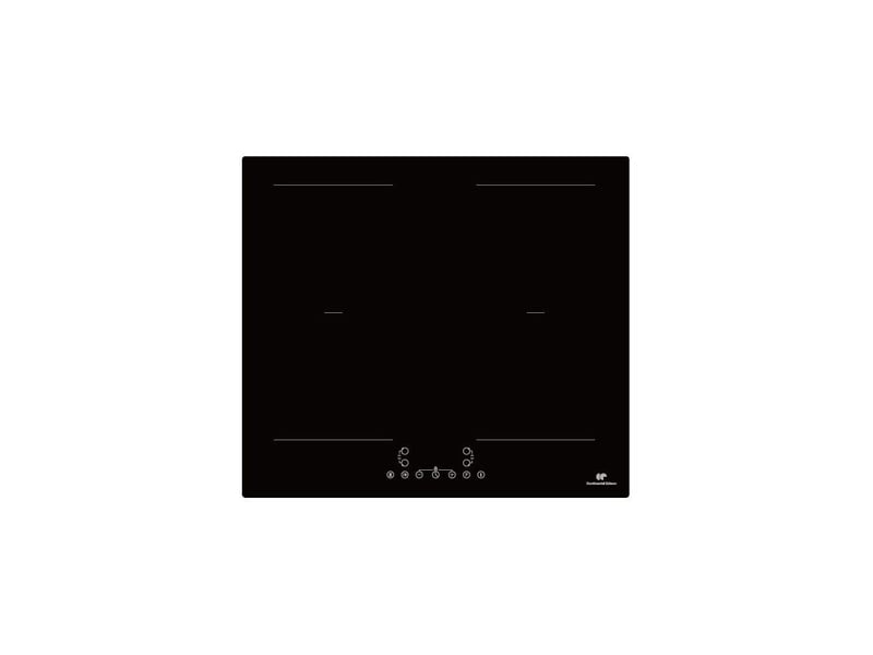  Table induction noire 4 zones flex double pont 7360w ceti4zflex4 CETI4ZFLEX4 - Conforama A