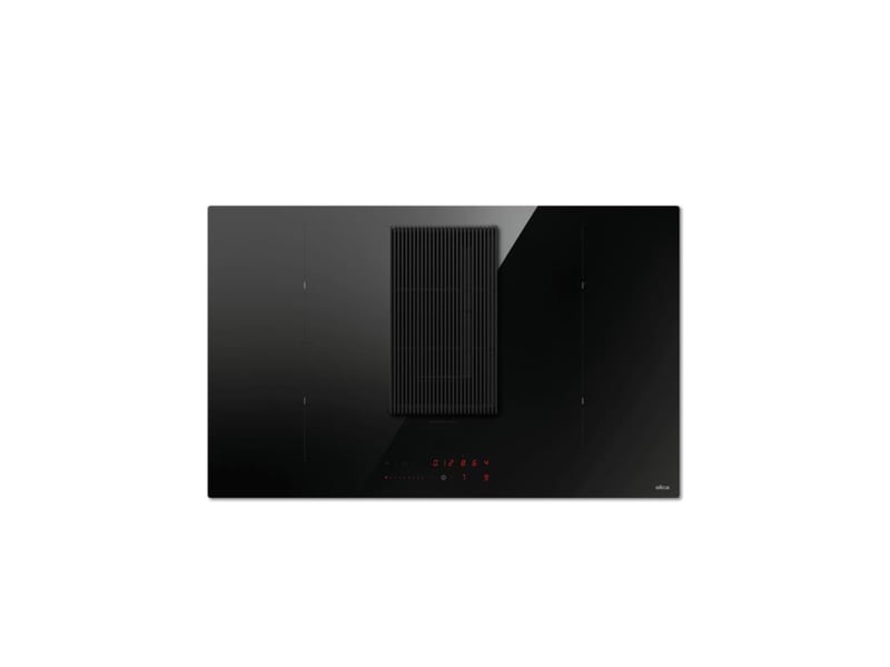  Elica - table de cuisson aspirante induction 83cm 4 feux 7400w noir  prf0210553 - PRF0210553 - Conforama A
