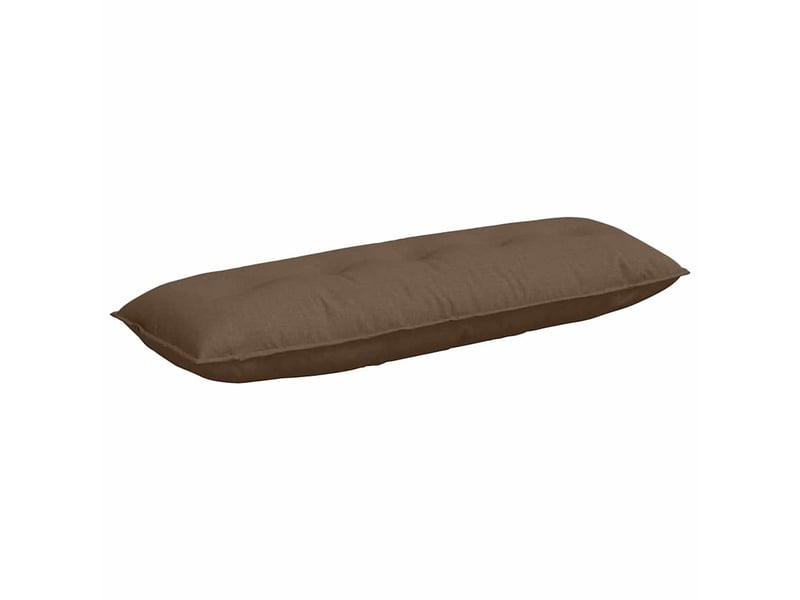  Coussin de dos, coussin de dossier marron 140 x 19 x 50 cm tissu cf54798  - Conforama A