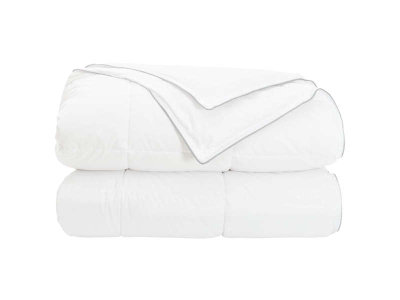  Duvet - couette complet toute l'année blanc 135 x 220 cm fibre de bambou  - Conforama E