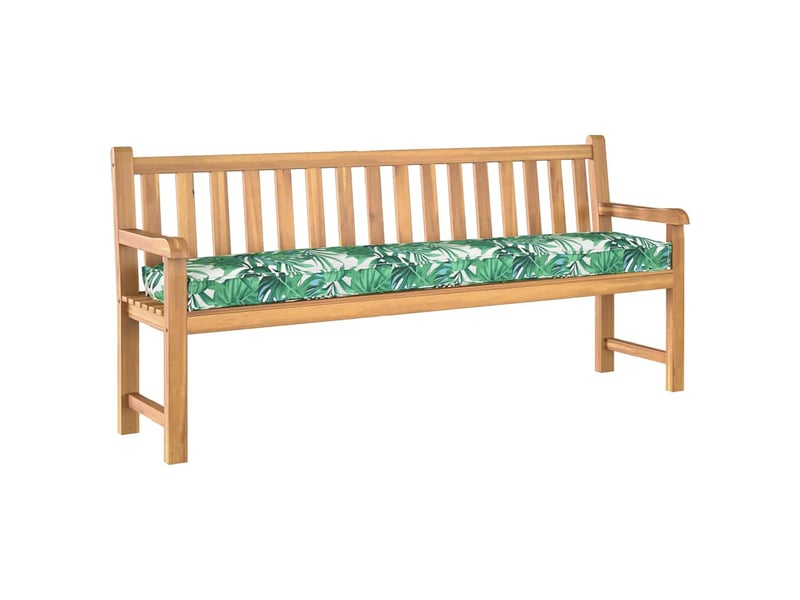  Coussin de palette, coussin de chaise, coussin de canapé motif feuille 200 x 40 x 8 cm tissu oxford cf55398  - Conforama C