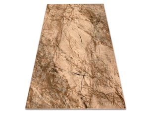 Tapis en laine omega fissura abstraction brunes 200x300 cm