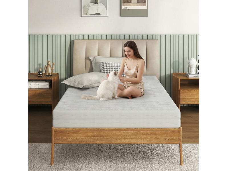  Matelas 90 x 200 cm en mousse à mémoire de forme, 16 cm, soutien moyen  - Conforama C