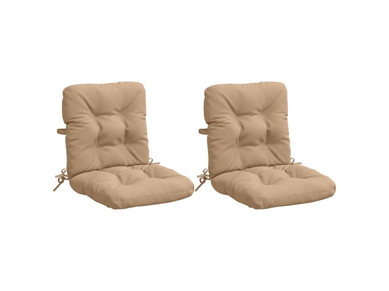 Lot de 2 coussins de chaise à dossier haut vianen cf59296 - Conforama A