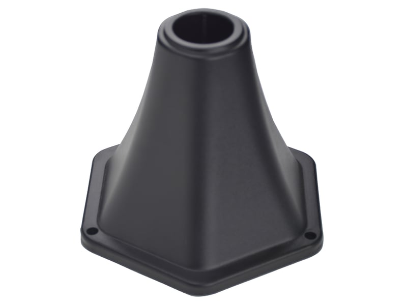  Lampadaire solaire extérieur led 120 lm 51,5x47x182,5 cm noir  - Conforama D