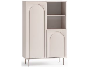 Bibliotheque coloris  taupe 0 étagère(s) <strong>SELSEY</strong> <strong>Orvella</strong> - 90 cm x 138 cm