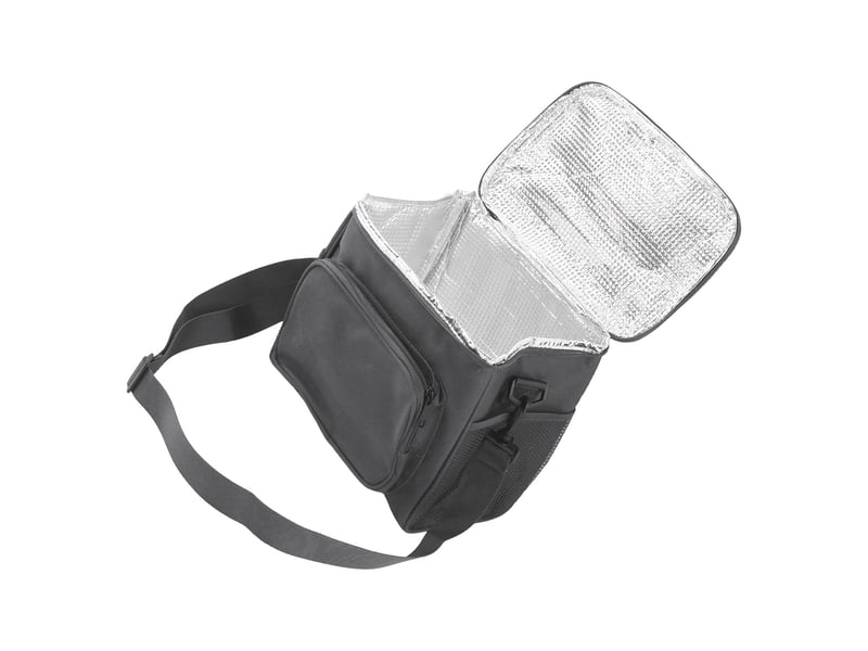  Sac à lunch portable isolé épais de grande capacité avec bandoulière en tissu oxford pour pique-nique et camp  - Conforama D