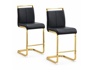 tabouret de bar <strong>STILVORA</strong> - bicolore hauteur d'assise 63.5 cm vendu Par paire
