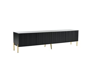Meuble tv coloris noir  <strong></strong>  <strong></strong>