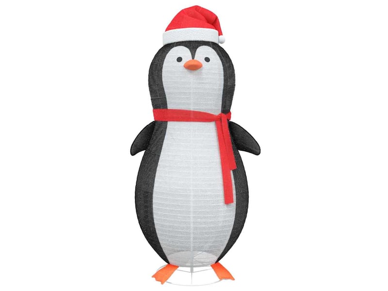  Figure de pingouin en neige blanc chaud 78 x 178 cm tissu cf61926  - Conforama E