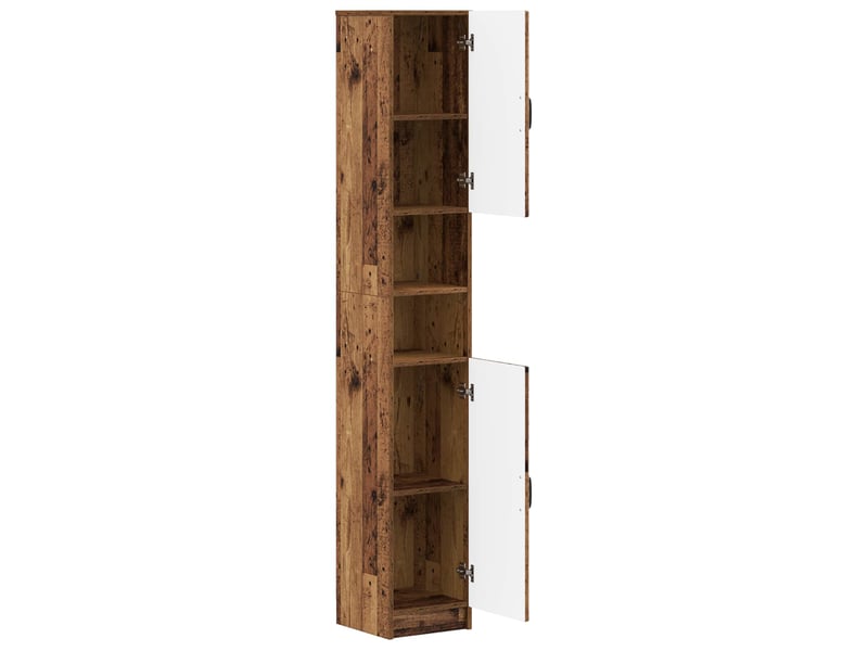 Colonne de salle de bain avec étagère ouverte utrecht shl9643 - Conforama C