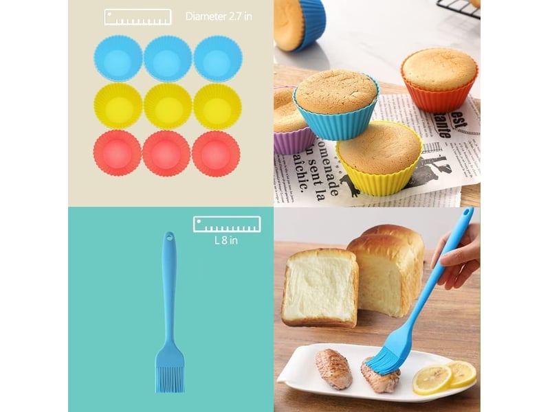  Accessoires friteuse à air avec moule 15pcs  - Conforama D
