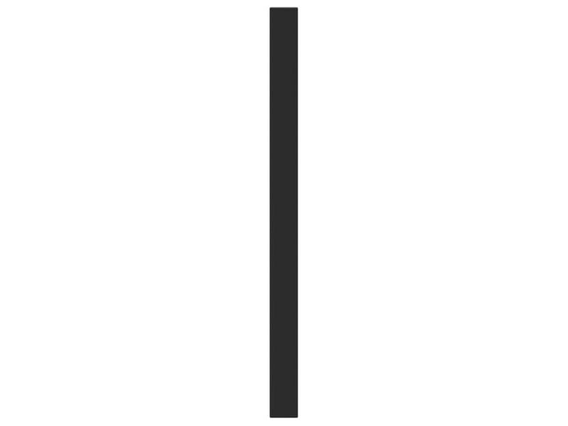  Poignée d'armoire vidaxl, 160 mm, noire  - Conforama E