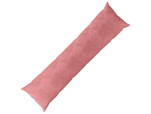 Coussin avec oreiller, coussin décoratifs heerlen rose 40 x 145 cm velours cf50971