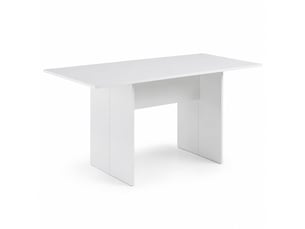 The white stone console extensible blanche gain de place transformable | table console extensible cuisine salon | 120x3570x76 cm