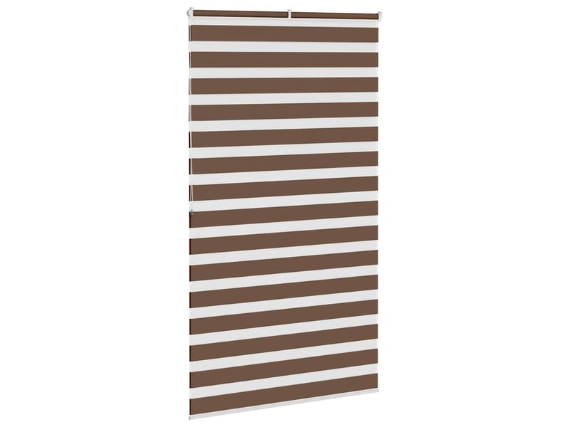  Store zèbre, store de fenêtre marron 135x200cm largeur du tissu 130,9cm polyester cf48673  - Conforama D