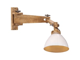 Lampe murale, applique murale 25 w blanc e27