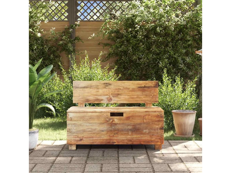  Banc d'entrée, banc d'intérieur bois massif d'acajou 86x40x60 cm  - Conforama C