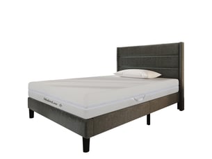 Matelas 90x200 cm <strong>OOIILLEE</strong> <strong></strong> Mousse haute résilience soutien Medium épaisseur 20 cm