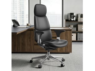 Fauteuil de bureau DESVIAE  avec assise réglable en hauteur