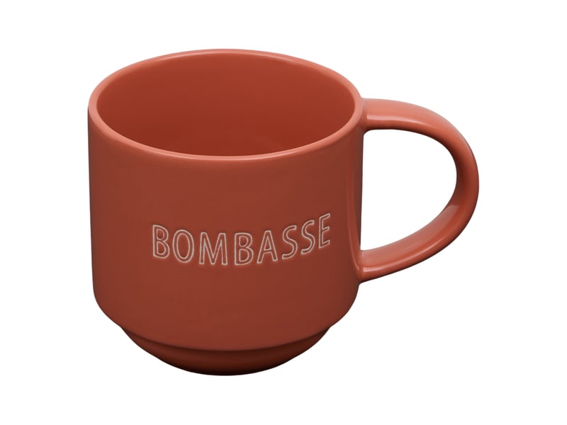 Mug Grès coloris assortis  - Conforama S