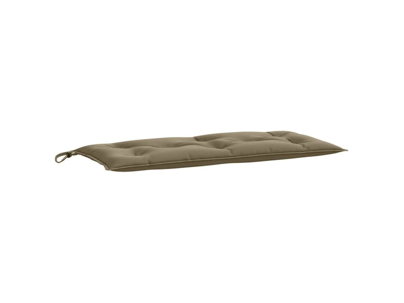  Lot de 2 coussins de banc de jardin, coussins d'assise taupe mélangé tissu cf58697  - Conforama E