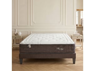 Matelas hybride 30 cm privilège 2x90x200 cm - blanc