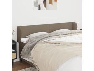 Tete de lit A poser largeur 183 cm   taupe