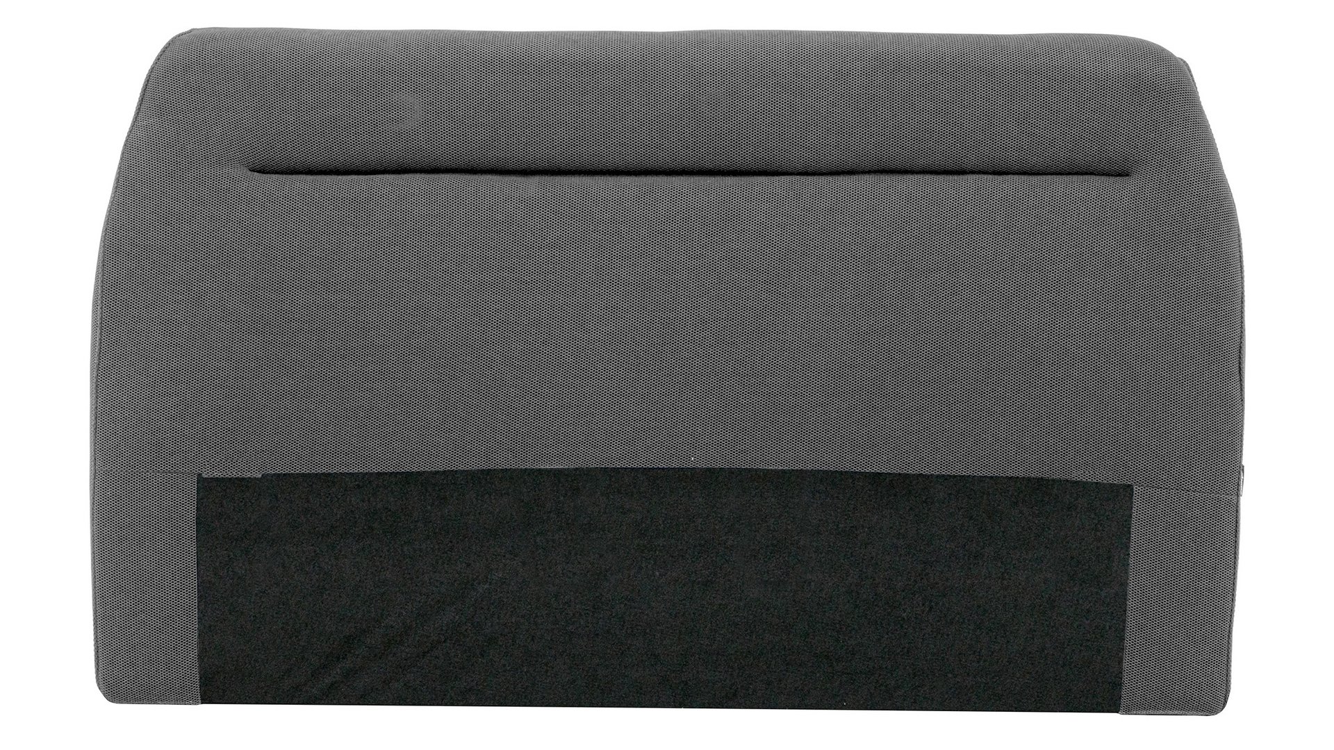 DUNLOPILLO Tête de lit 165 cm DUNLOPILLO T300 coloris gris gris bois massif Conforama