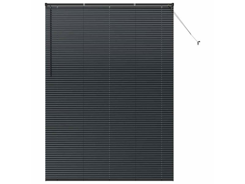  Store vénitien, store de fenêtre noir 220 x 155 cm 25 mm aluminium cf48157  - Conforama A