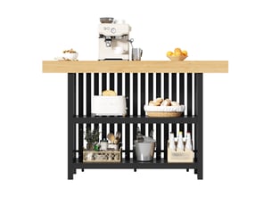 Bar coloris noir <strong>REDOM</strong> <strong></strong> - 160 cm