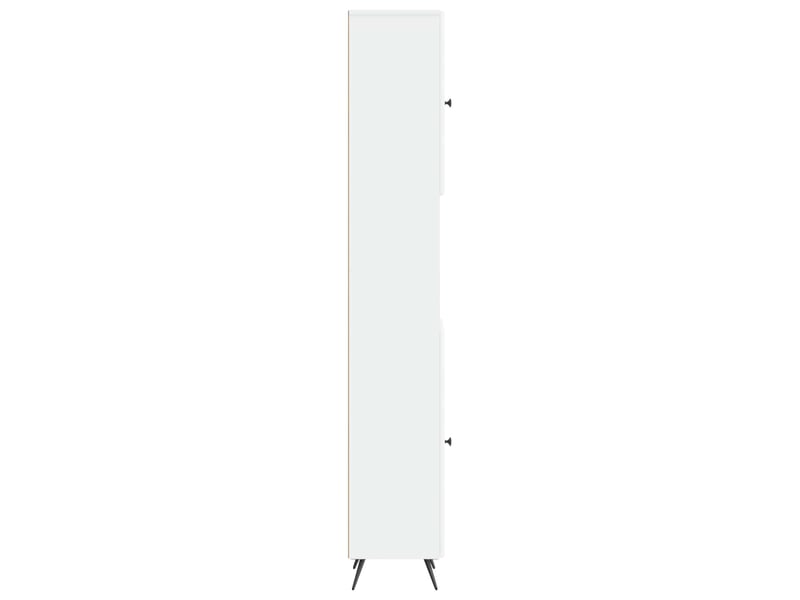 Colonne de salle de bain avec étagère ouverte breda blanc - Conforama E