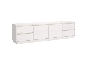 Meuble tv coloris blanc 176 cm <strong></strong>  <strong></strong>