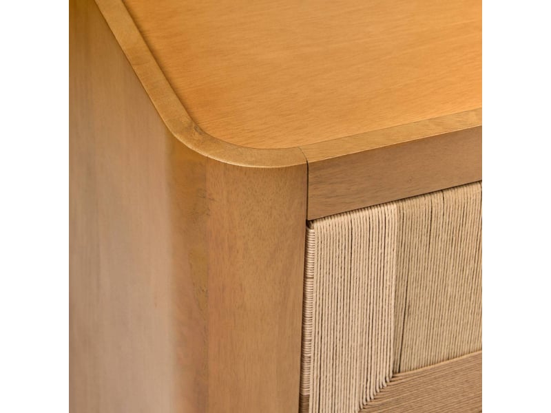  Buffet netsi rectangulaire 75x175cm 4 portes beige NETSI - Conforama D