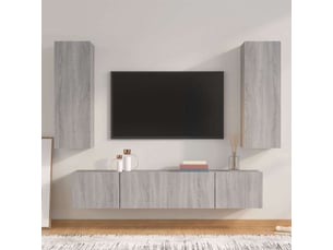 Meuble tv coloris gris  <strong></strong>  <strong></strong>